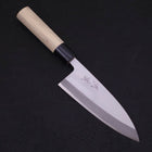 Deba SK Steel Kasumi Magnolia Handle 150mm-SK-Kasumi-Japanese Handle-[Musashi]-[Japanese-Kitchen-Knives]