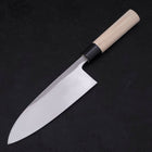 Deba SK Steel Kasumi Magnolia Handle 180mm-SK-Kasumi-Japanese Handle-[Musashi]-[Japanese-Kitchen-Knives]