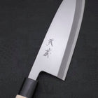 Deba SK Steel Kasumi Magnolia Handle 180mm-SK-Kasumi-Japanese Handle-[Musashi]-[Japanese-Kitchen-Knives]