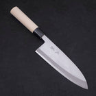 Deba SK Steel Kasumi Magnolia Handle 180mm-SK-Kasumi-Japanese Handle-[Musashi]-[Japanese-Kitchen-Knives]