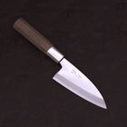 Deba Silver Steel #3 Walnut Handle 105mm-Silver Steel #3-Japanese Handle-[Musashi]-[Japanese-Kitchen-Knives]