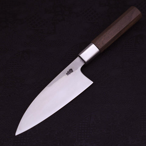 Deba Silver Steel #3 Walnut Handle 150mm-Silver Steel #3-Japanese Handle-[Musashi]-[Japanese-Kitchen-Knives]