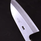 Deba Silver Steel #3 Walnut Handle 150mm-Silver Steel #3-Japanese Handle-[Musashi]-[Japanese-Kitchen-Knives]