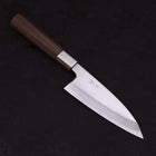 Deba Silver Steel #3 Walnut Handle 150mm-Silver Steel #3-Japanese Handle-[Musashi]-[Japanese-Kitchen-Knives]