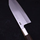 Deba Silver Steel #3 Walnut Handle 165mm-Silver Steel #3-Japanese Handle-[Musashi]-[Japanese-Kitchen-Knives]