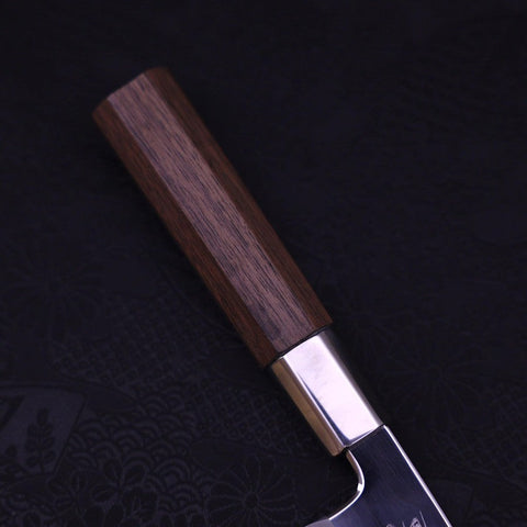 Deba Silver Steel #3 Walnut Handle 90mm-Silver Steel #3-Japanese Handle-[Musashi]-[Japanese-Kitchen-Knives]