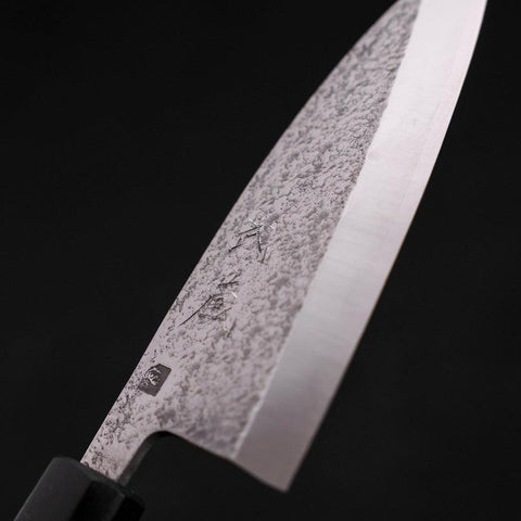 Deba VG-10 Nashiji Walnut Handle 120mm-VG-10-Nashiji-Japanese Handle-[Musashi]-[Japanese-Kitchen-Knives]