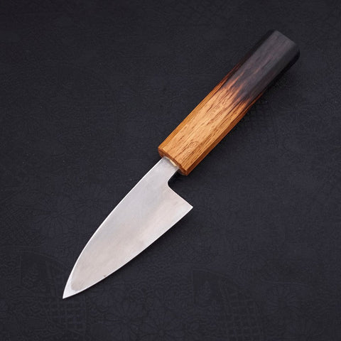 Deba VG-10 Nashiji Yaki-Urushi Handle 90mm-VG-10-Nashiji-Japanese Handle-[Musashi]-[Japanese-Kitchen-Knives]