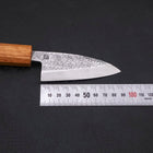 Deba VG-10 Nashiji Yaki-Urushi Handle 90mm-VG-10-Nashiji-Japanese Handle-[Musashi]-[Japanese-Kitchen-Knives]