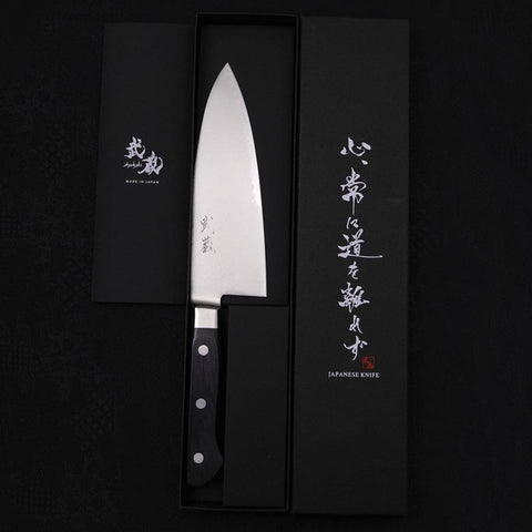 Deba VG-5 Damascus Western Handle 170mm-VG-5-Damascus-Western Handle-[Musashi]-[Japanese-Kitchen-Knives]