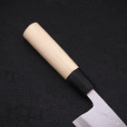 Deba White steel #2 Kasumi Buffalo Magnolia Handle 150mm-White steel #2-Kasumi-Japanese Handle-[Musashi]-[Japanese-Kitchen-Knives]