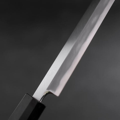 Fuguhiki Blue steel #1 Hon-Kasumi Buffalo Walnut Handle 300mm-[Musashi]-[Japanese-Kitchen-Knives]