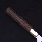 Funayuki Silver Steel #3 Hamachidori Walnut Handle 165mm-Silver Steel #3-Japanese Handle-[Musashi]-[Japanese-Kitchen-Knives]