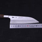 Funayuki Silver Steel #3 Hamachidori Walnut Handle 165mm-Silver Steel #3-Japanese Handle-[Musashi]-[Japanese-Kitchen-Knives]