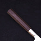 Funayuki Silver Steel #3 Karakusa Walnut Handle 165mm-Silver Steel #3-Japanese Handle-[Musashi]-[Japanese-Kitchen-Knives]