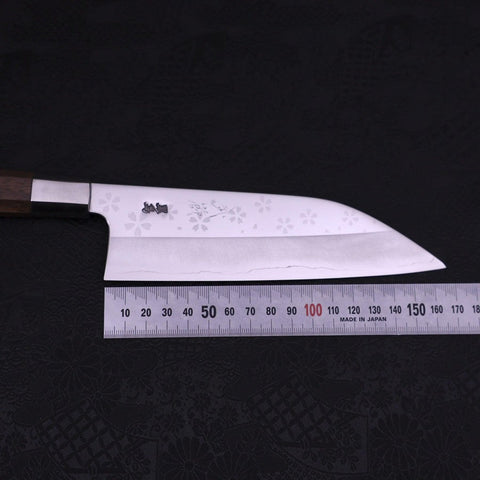 Funayuki Silver Steel #3 Sakura Walnut Handle 165mm-Silver Steel #3-Japanese Handle-[Musashi]-[Japanese-Kitchen-Knives]