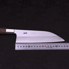 Funayuki Silver Steel #3 Walnut Handle 180mm-Silver Steel #3-Japanese Handle-[Musashi]-[Japanese-Kitchen-Knives]