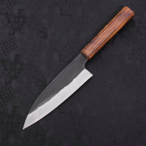 Funayuki White steel #2 Kurouchi Sumi Urushi Handle 150mm-White steel #2-Kurouchi-Japanese Handle-[Musashi]-[Japanese-Kitchen-Knives]