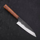 Funayuki White steel #2 Kurouchi Sumi Urushi Handle 150mm-White steel #2-Kurouchi-Japanese Handle-[Musashi]-[Japanese-Kitchen-Knives]