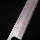 Gyuto AUS-10 Mirror Tsuchime Damascus Sumi Urushi Handle 240mm-AUS-10-Damascus-Japanese Handle-[Musashi]-[Japanese-Kitchen-Knives]