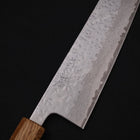 Gyuto AUS-10 Mirror Tsuchime Damascus Yaki-Urushi Handle 240mm-AUS-10-Damascus-Japanese Handle-[Musashi]-[Japanese-Kitchen-Knives]