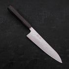 Gyuto AUS-10 Nashiji Damascus Ebony Handle 180mm-AUS-10-Damascus-Japanese Handle-[Musashi]-[Japanese-Kitchen-Knives]