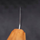 Gyuto AUS-10 Nashiji Damascus Yaki Urushi Handle 210mm-AUS-10-Damascus-Japanese Handle-[Musashi]-[Japanese-Kitchen-Knives]