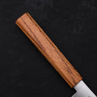 Gyuto AUS-10 Polished Oak Handle 210mm-AUS-10-Polished-Japanese Handle-[Musashi]-[Japanese-Kitchen-Knives]