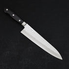 Gyuto AUS-10 Tsuchime Damascus Western Black Handle 210mm-AUS-10-Damascus-Western Handle-[Musashi]-[Japanese-Kitchen-Knives]