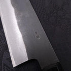 Gyuto Blue steel #2 Kurouchi Chokin Dragon Buffalo Ebony Handle 210mm-Blue steel #2-Kurouchi-Japanese Handle-[Musashi]-[Japanese-Kitchen-Knives]