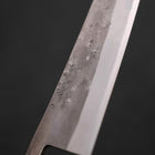 Gyuto Blue steel #2 Nashiji Stainless Clad Sumi Urushi Handle 210mm-Blue steel #2-Nashiji-Japanese Handle-[Musashi]-[Japanese-Kitchen-Knives]