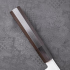 Gyuto HAP-40 Polished Buffalo Ebony Handle 180mm-HAP-40-Polished-Japanese Handle-[Musashi]-[Japanese-Kitchen-Knives]