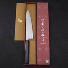 Gyuto HAP-40 Polished Buffalo Ebony Handle 210mm-HAP-40-Polished-Japanese Handle-[Musashi]-[Japanese-Kitchen-Knives]