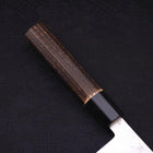 Gyuto SG-2 Damascus Buffalo Chestnuts Handle 210mm-SG-2-Damascus-Japanese Handle-[Musashi]-[Japanese-Kitchen-Knives]