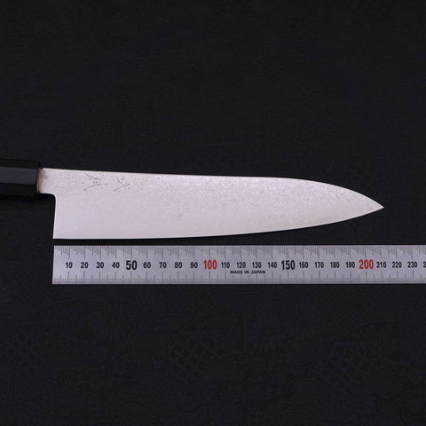 Gyuto SG-2 Damascus Buffalo Chestnuts Handle 210mm-SG-2-Damascus-Japanese Handle-[Musashi]-[Japanese-Kitchen-Knives]