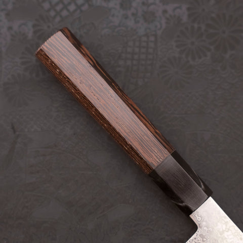 Gyuto SG-2 Damascus Buffalo Wenge Handle 210mm-SG-2-Damascus-Japanese Handle-[Musashi]-[Japanese-Kitchen-Knives]