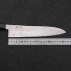 Gyuto SG-2 Damascus Buffalo Wenge Handle 210mm-SG-2-Damascus-Japanese Handle-[Musashi]-[Japanese-Kitchen-Knives]