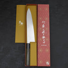 Gyuto SG-2 Damascus Dark Green Handle 240mm-SG-2-Damascus-Japanese Handle-[Musashi]-[Japanese-Kitchen-Knives]