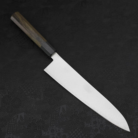 Gyuto SG-2 Damascus Dark Green Handle 240mm-SG-2-Damascus-Japanese Handle-[Musashi]-[Japanese-Kitchen-Knives]