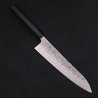 Gyuto SLD Nashiji Washi Buffalo Ebony Handle 210mm-SLD-Nashiji Washi-Japanese Handle-[Musashi]-[Japanese-Kitchen-Knives]