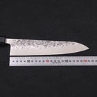 Gyuto SLD Nashiji Washi Buffalo Magnolia Handle 210mm-SLD-Nashiji Washi-Japanese Handle-[Musashi]-[Japanese-Kitchen-Knives]