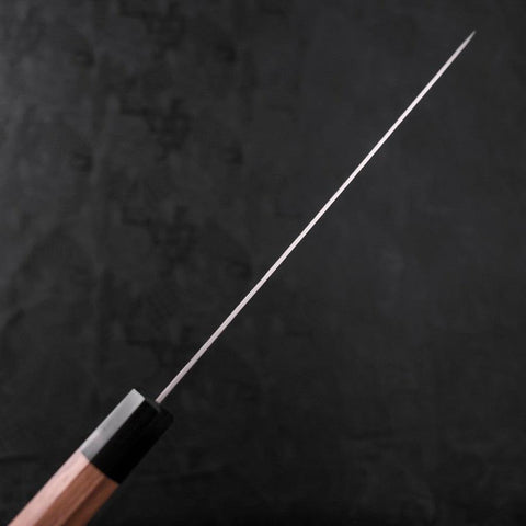 Gyuto SLD Nashiji Washi Walnut Handle 240mm-SLD-Nashiji Washi-Japanese Handle-[Musashi]-[Japanese-Kitchen-Knives]