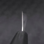 Gyuto Silver Steel #3 Nashiji Dark Blue Urushi Handle 210mm-Silver steel #3-Nashiji-Japanese Handle-[Musashi]-[Japanese-Kitchen-Knives]