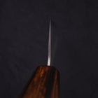 Gyuto Silver Steel #3 Nashiji Sumi Urushi Handle 240mm-Silver steel #3-Nashiji-Japanese Handle-[Musashi]-[Japanese-Kitchen-Knives]