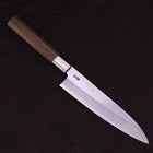 Gyuto Silver Steel #3 Walnut Handle 180mm-Silver Steel #3-Japanese Handle-[Musashi]-[Japanese-Kitchen-Knives]