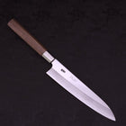 Gyuto Silver Steel #3 Walnut Handle 210mm-Silver Steel #3-Japanese Handle-[Musashi]-[Japanese-Kitchen-Knives]