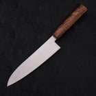 Gyuto Stainless Clad Blue Super Polished Sumi Urushi Handle 180mm-Blue Super-Polished-Japanese Handle-[Musashi]-[Japanese-Kitchen-Knives]