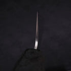 Gyuto VG-10 Damascus Black Ishime Urushi Handle 210mm-VG-10-Damascus-Japanese Handle-[Musashi]-[Japanese-Kitchen-Knives]