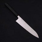 Gyuto VG-10 Damascus Black Ishime Urushi Handle 210mm-VG-10-Damascus-Japanese Handle-[Musashi]-[Japanese-Kitchen-Knives]