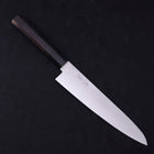 Gyuto VG-10 Damascus Buffalo Ebony Handle 210mm-[Musashi]-[Japanese-Kitchen-Knives]